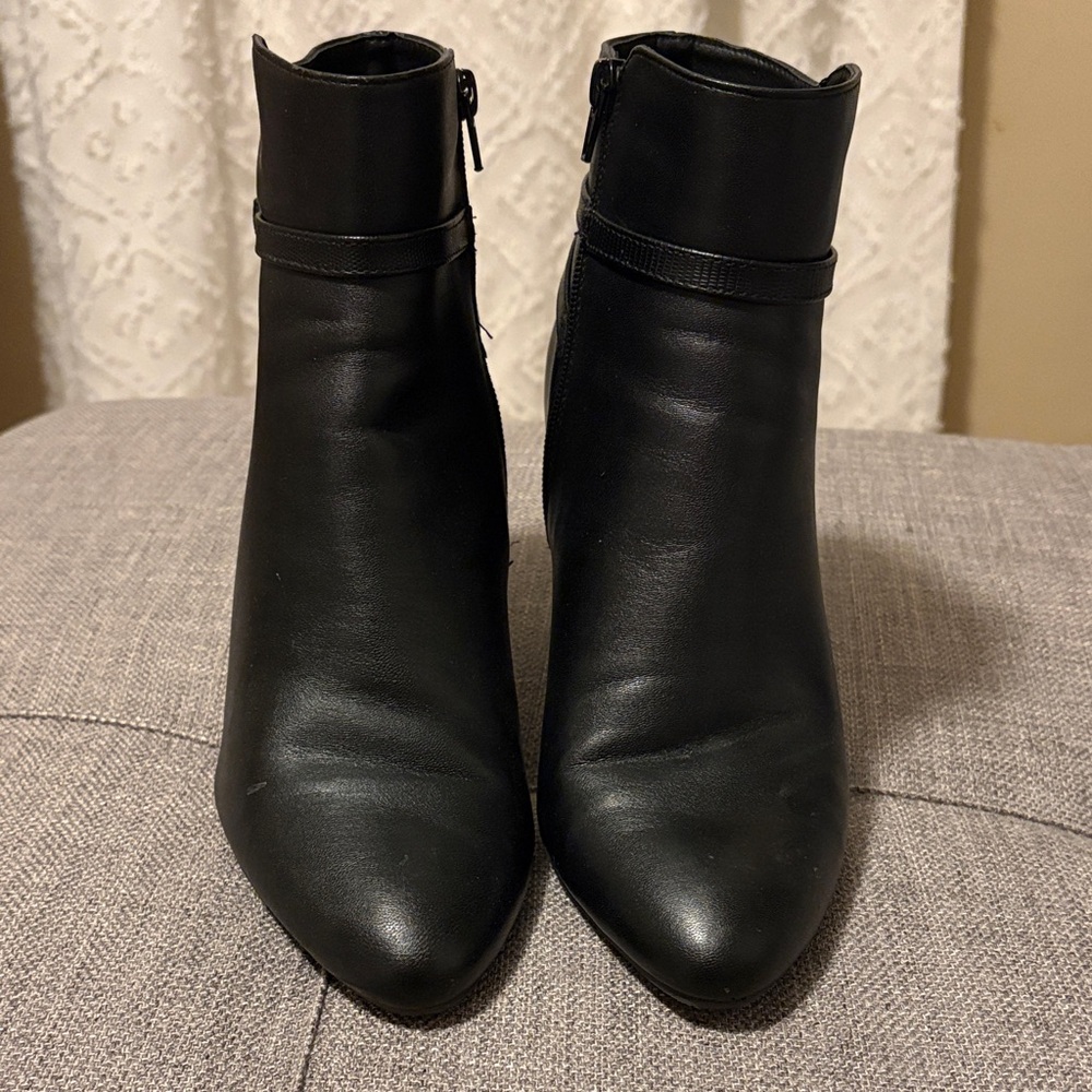 Life Stride Black Ankle Boots